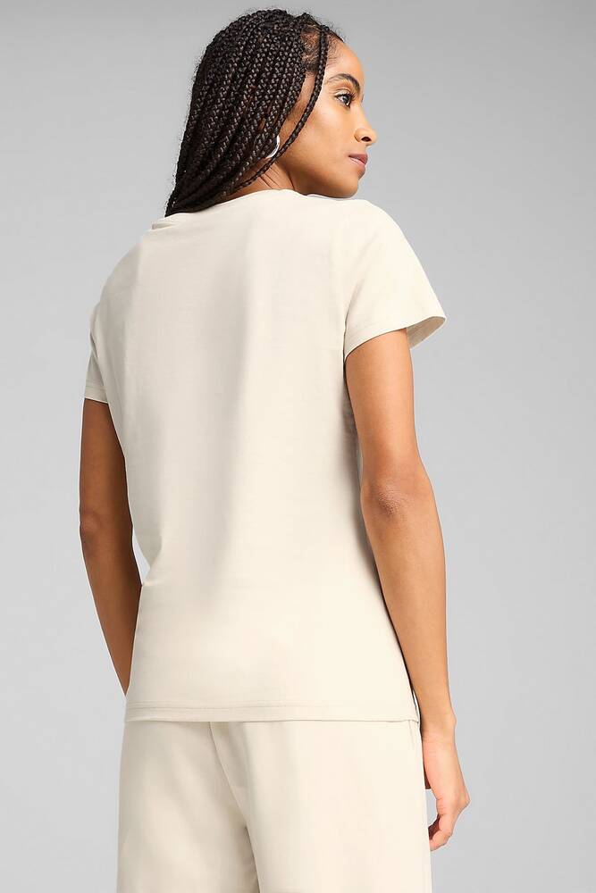 Kadın Scrıpt Tişört 684982-87 Ekru 