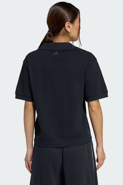 Kadın Seasonal Ess Polo Tişört KC3998 Siyah (2)