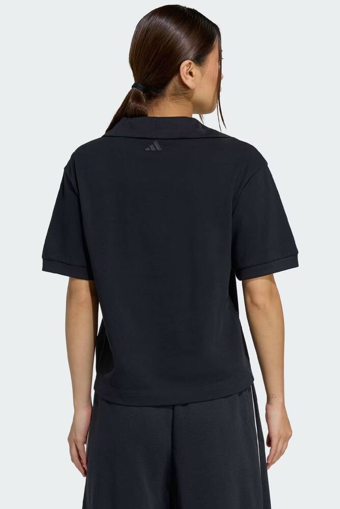 Kadın Seasonal Ess Polo Tişört KC3998 Siyah 