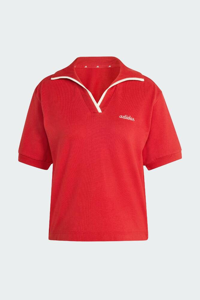Kadın Seasonal Ess Polo Tişört KC4000 Kırmızı 