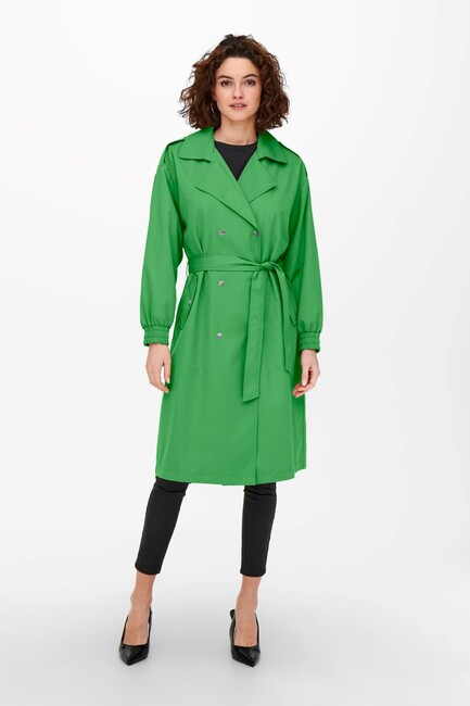 Kadın Sepıa Trençkot 15248238 Yeşil (1)