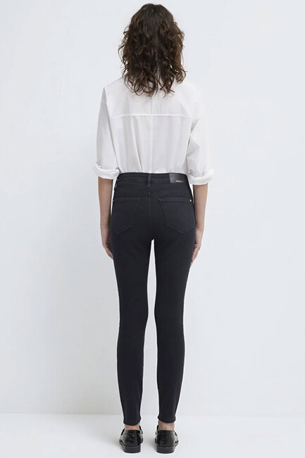 Kadın Serenay Gold Premium Jean Pantolon 100980-82211 Gri (2)