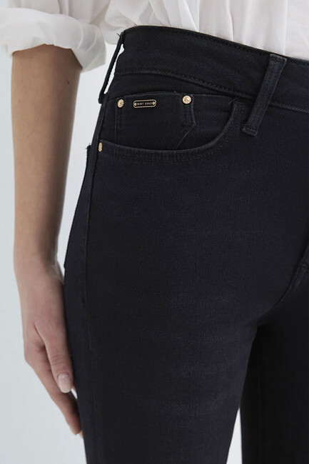 Kadın Serenay Gold Premium Jean Pantolon 100980-82211 Gri - Thumbnail