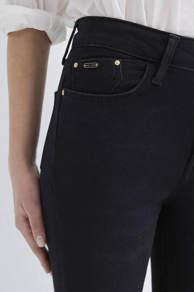 Kadın Serenay Gold Premium Jean Pantolon 100980-82211 Gri 