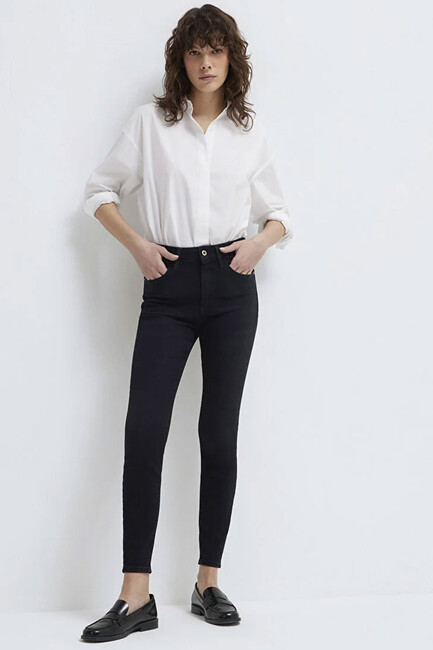 Kadın Serenay Gold Premium Jean Pantolon 100980-82211 Gri (3)