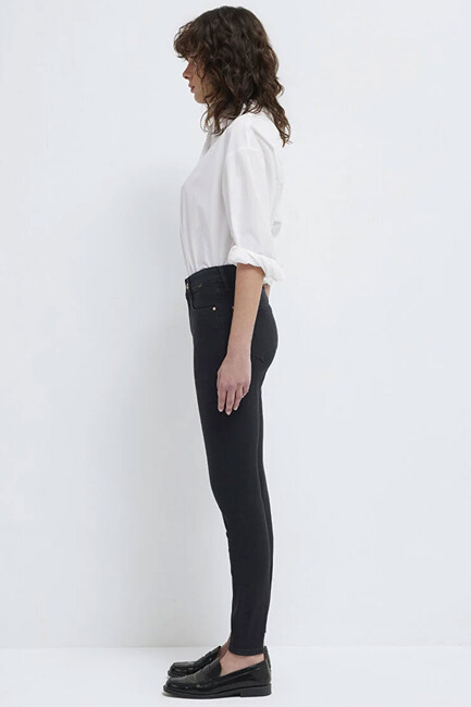 Kadın Serenay Gold Premium Jean Pantolon 100980-82211 Gri - Thumbnail