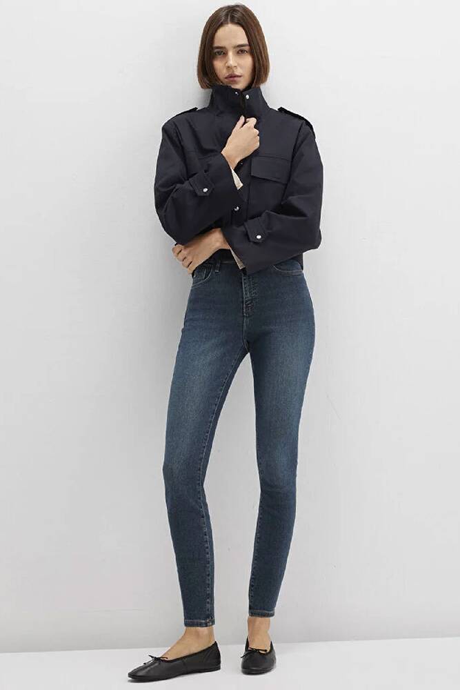 Kadın Serenay Gold Premium Jean Pantolon 100980-90530 Mavi 