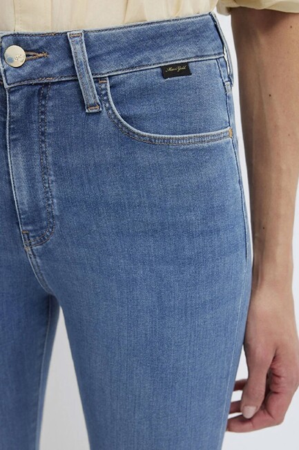 Kadın Serenay Gold Premium Jean Pantolon 100980-A1549 Mavi - Thumbnail