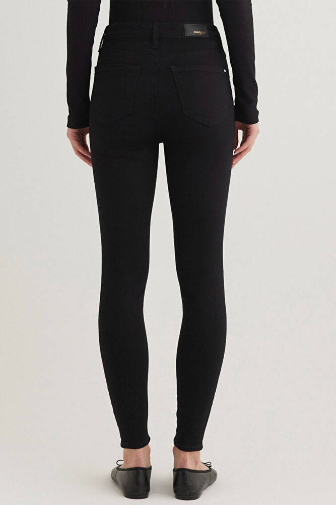 Kadın Serenay Gold Shape Jean Pantolon 100980-35248 Siyah 