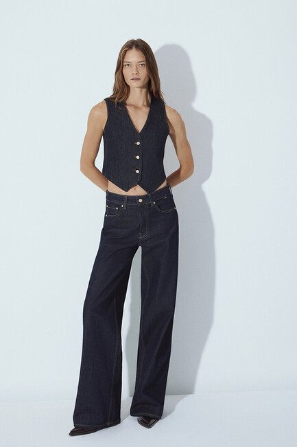 Kadın Sıena Icon Jean Pantolon 1010763-90994 Lacivert
