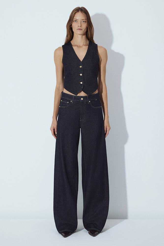 Kadın Sıena Icon Jean Pantolon 1010763-90994 Lacivert - 3