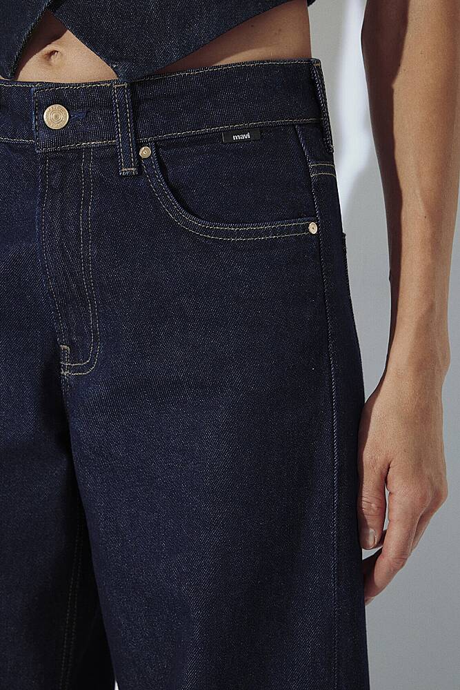 Kadın Sıena Icon Jean Pantolon 1010763-90994 Lacivert - 5