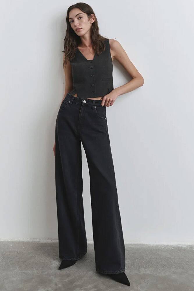 Kadın Sıena Jean Pantolon 1010763-90575 Gri 