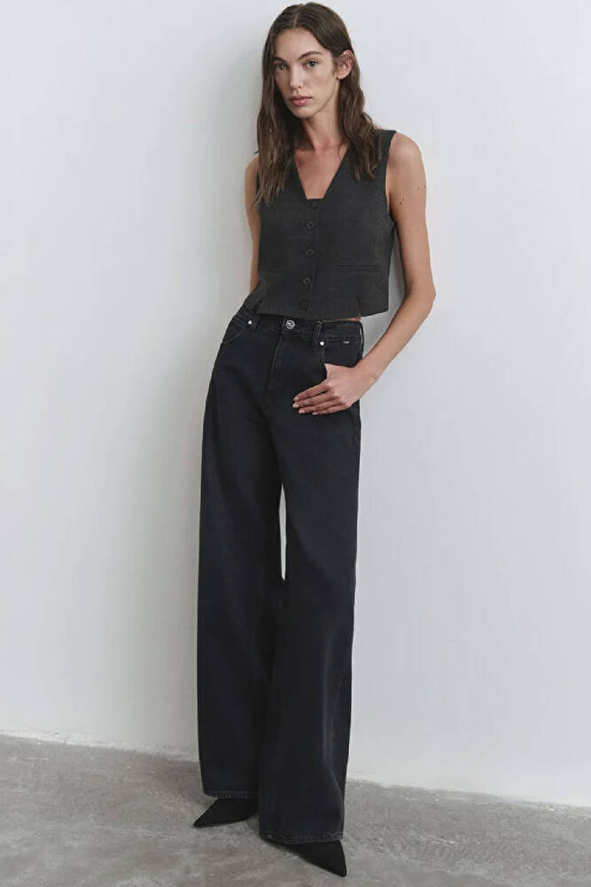 Kadın Sıena Jean Pantolon 1010763-90575 Gri 