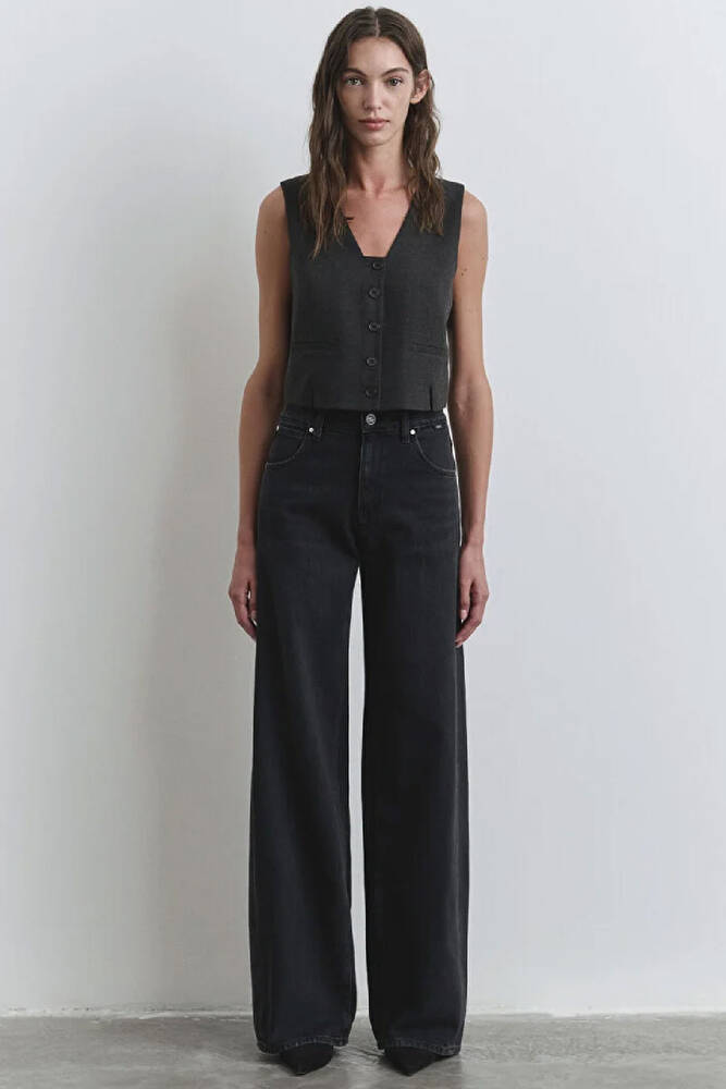 Kadın Sıena Jean Pantolon 1010763-90575 Gri 