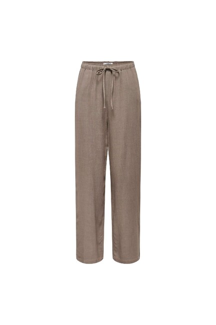 Kadın Sıesta Lınen Pantolon 15322263 Kahve (1)