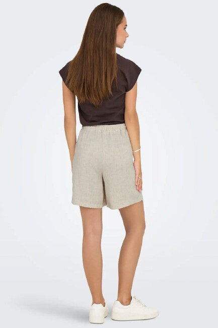 Kadın Sıesta Pull-Up Şort 15333032 Ekru (2)