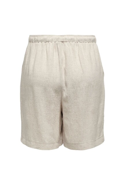 Kadın Sıesta Pull-Up Şort 15333032 Ekru - Thumbnail