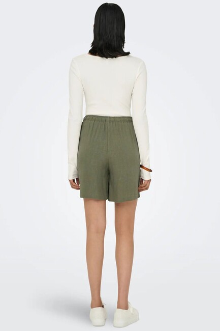 Kadın Sıesta Pull-Up Şort 15333032 Haki (2)