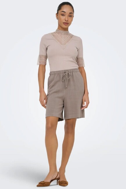 Kadın Sıesta Pull-Up Şort 15333032 Kahve (1)