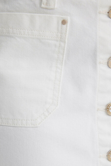 Kadın Sılvana Gold Premium Jean Etek 1310404-89729 Beyaz - Thumbnail