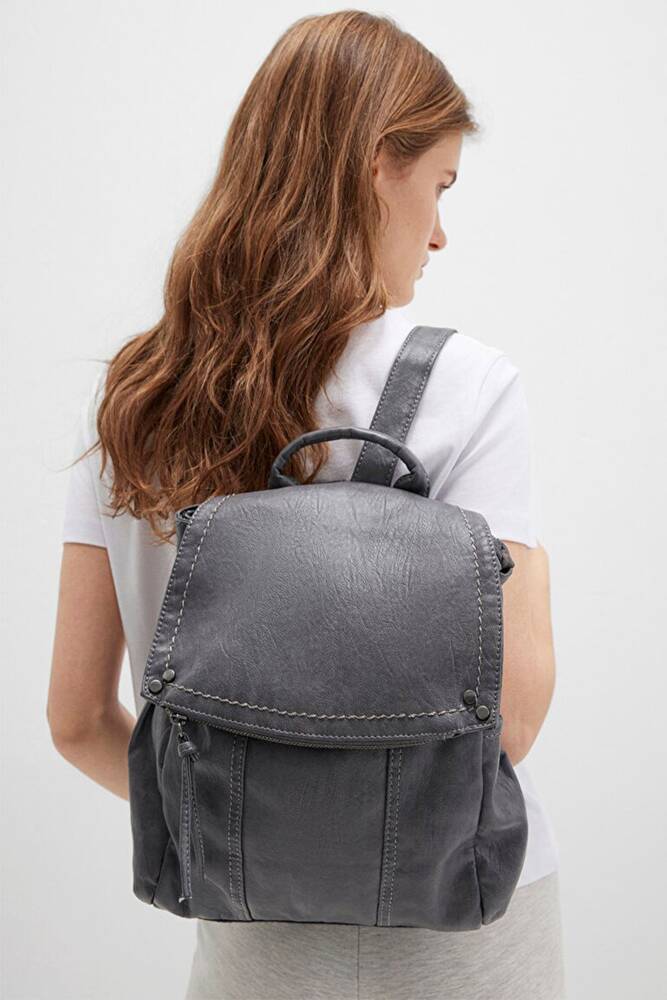 Kadın Sırt Çantası 1912152-24674 Gri 