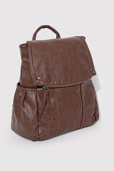 Kadın Sırt Çantası 1912152-25818 Kahve - Thumbnail
