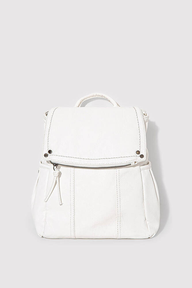 Kadın Sırt Çantası 1912152-70057 Ekru 