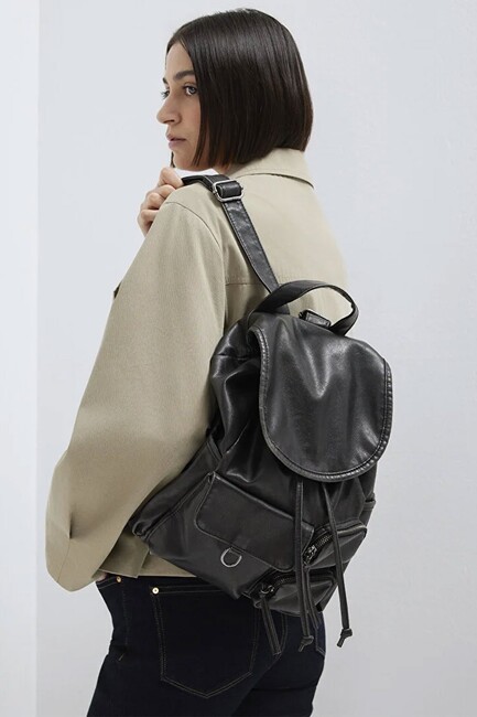 Kadın Sırt Çantası 1913731-70763 Gri (1)