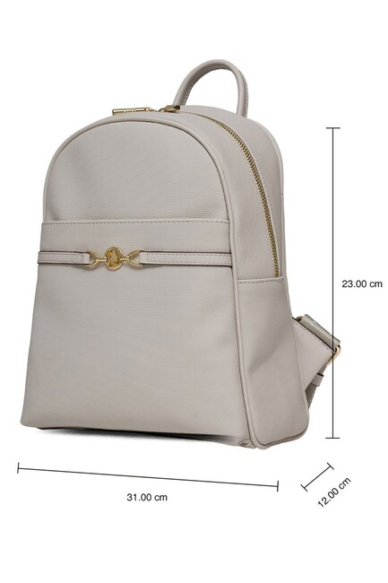 Kadın Sırt Çantası US25240 Bej - Thumbnail