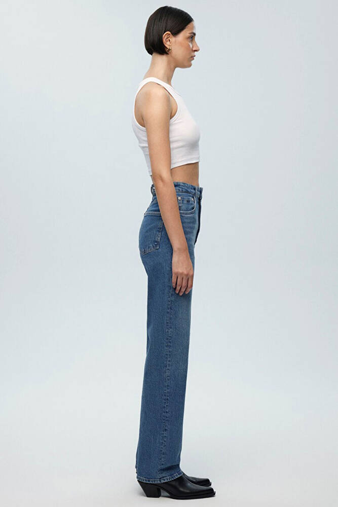 Kadın SKY Classic Jean Pantolon 1010627-87211 Mavi 