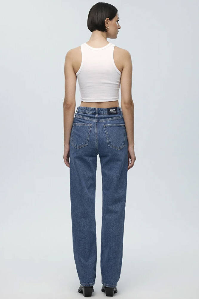 Kadın SKY Classic Jean Pantolon 1010627-87211 Mavi 