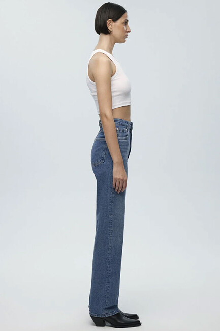 Kadın SKY Classic Jean Pantolon 1010627-87211 Mavi - Thumbnail