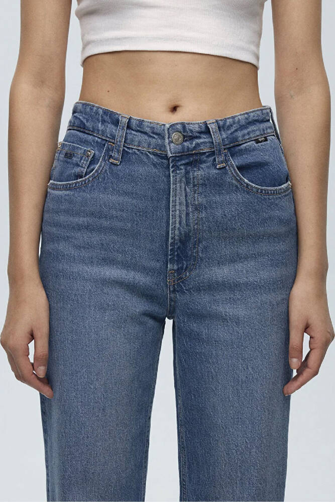 Kadın SKY Classic Jean Pantolon 1010627-87211 Mavi 