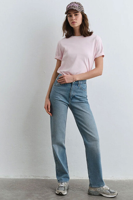 Kadın Sky Classic Jean Pantolon 1010627-87795 Mavi (1)