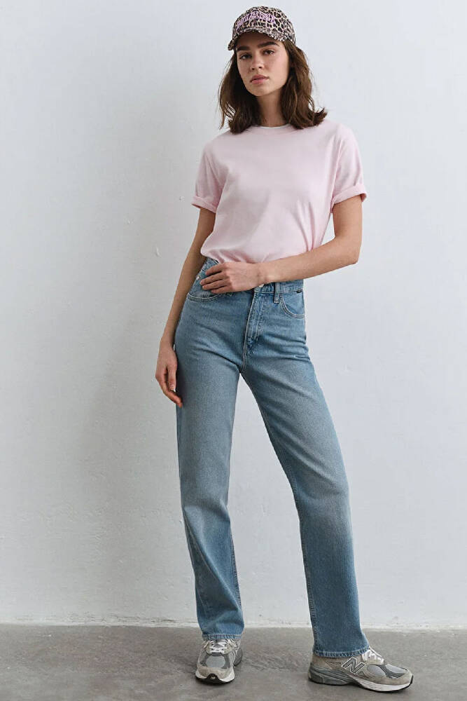 Kadın Sky Classic Jean Pantolon 1010627-87795 Mavi 