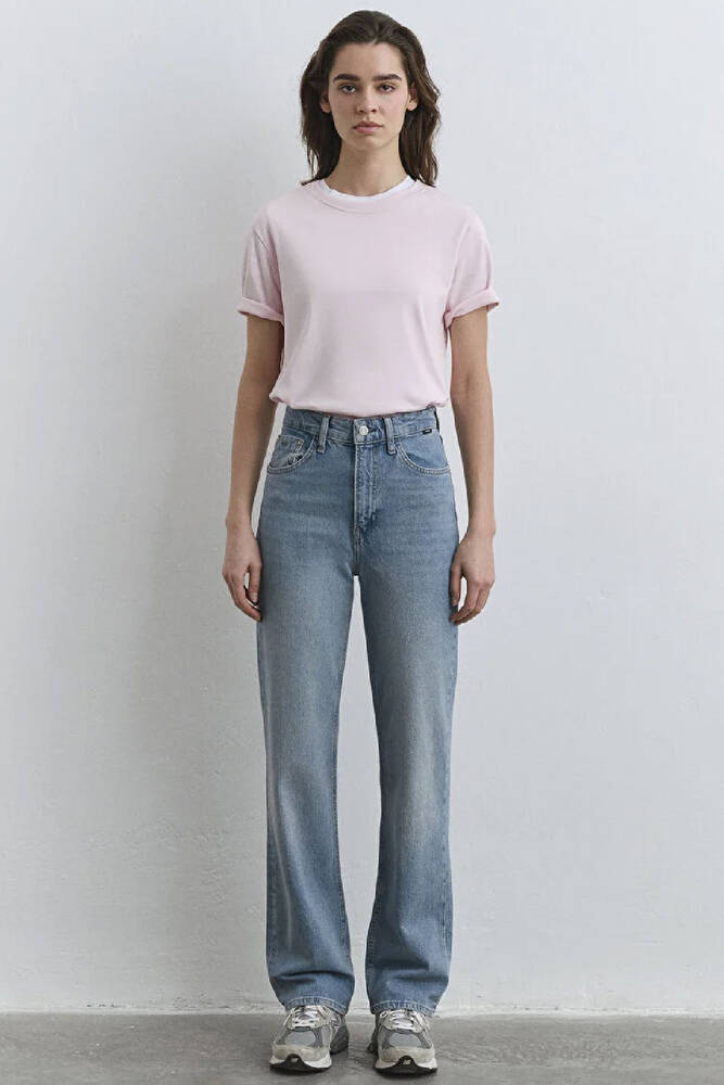 Kadın Sky Classic Jean Pantolon 1010627-87795 Mavi 