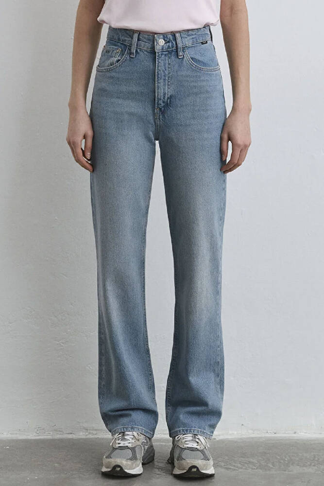 Kadın Sky Classic Jean Pantolon 1010627-87795 Mavi 