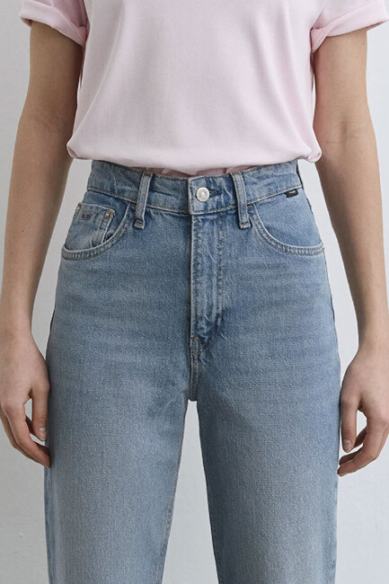 Kadın Sky Classic Jean Pantolon 1010627-87795 Mavi - Thumbnail