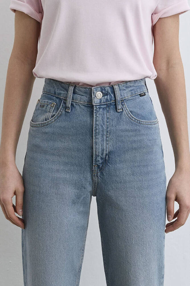 Kadın Sky Classic Jean Pantolon 1010627-87795 Mavi 