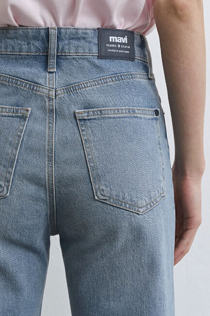 Kadın Sky Classic Jean Pantolon 1010627-87795 Mavi - Thumbnail