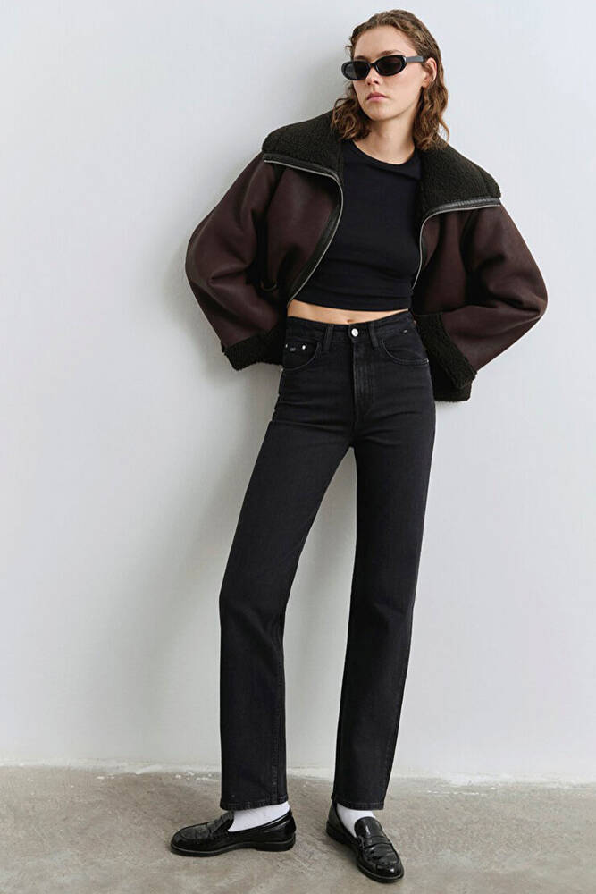 Kadın Sky Classic Jean Pantolon 1010627-88579 Gri 