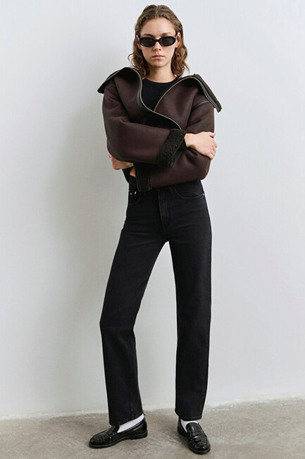 Kadın Sky Classic Jean Pantolon 1010627-88579 Gri (2)