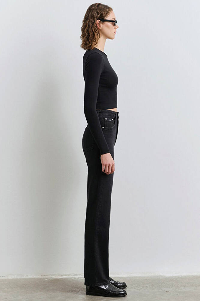 Kadın Sky Classic Jean Pantolon 1010627-88579 Gri 