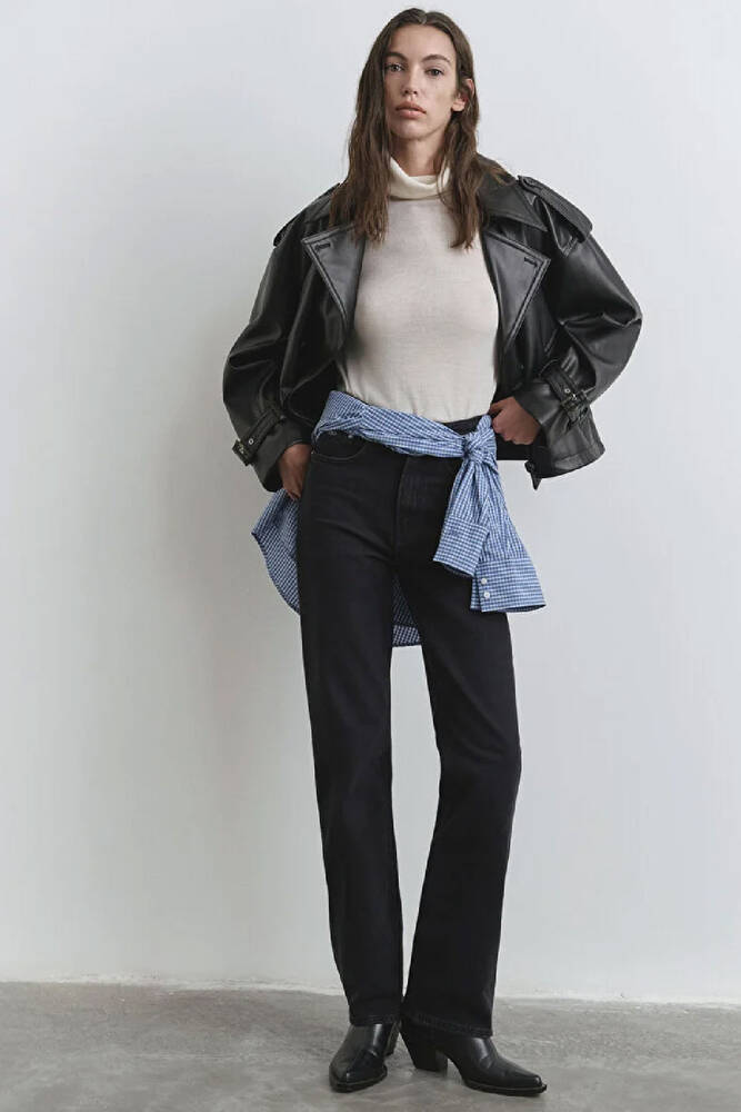 Kadın Sky Classic Jean Pantolon 1010627-88579 Gri 
