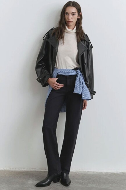 Kadın Sky Classic Jean Pantolon 1010627-88579 Gri (1)