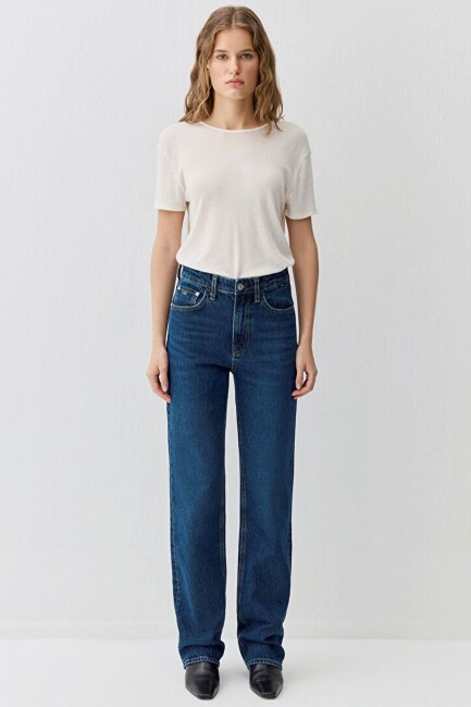 Kadın Sky Classic Jean Pantolon 1010627-90531 Mavi (2)