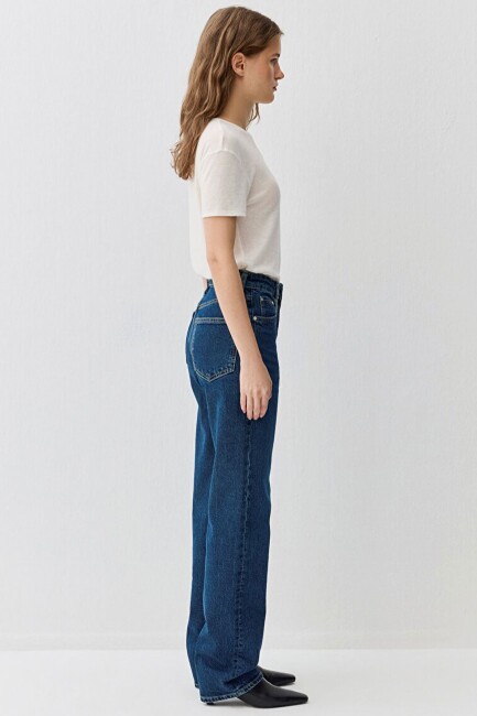 Kadın Sky Classic Jean Pantolon 1010627-90531 Mavi - 6