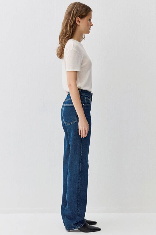 Kadın Sky Classic Jean Pantolon 1010627-90531 Mavi - 6