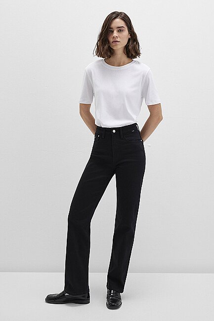 Kadın Sky Classic Jean Pantolon 1010627-90998 Siyah (2)